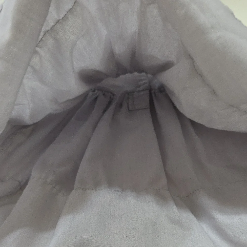 First Impressions Gray Tulle Occasion Dress Baby Girl 12M Floral Holiday Party